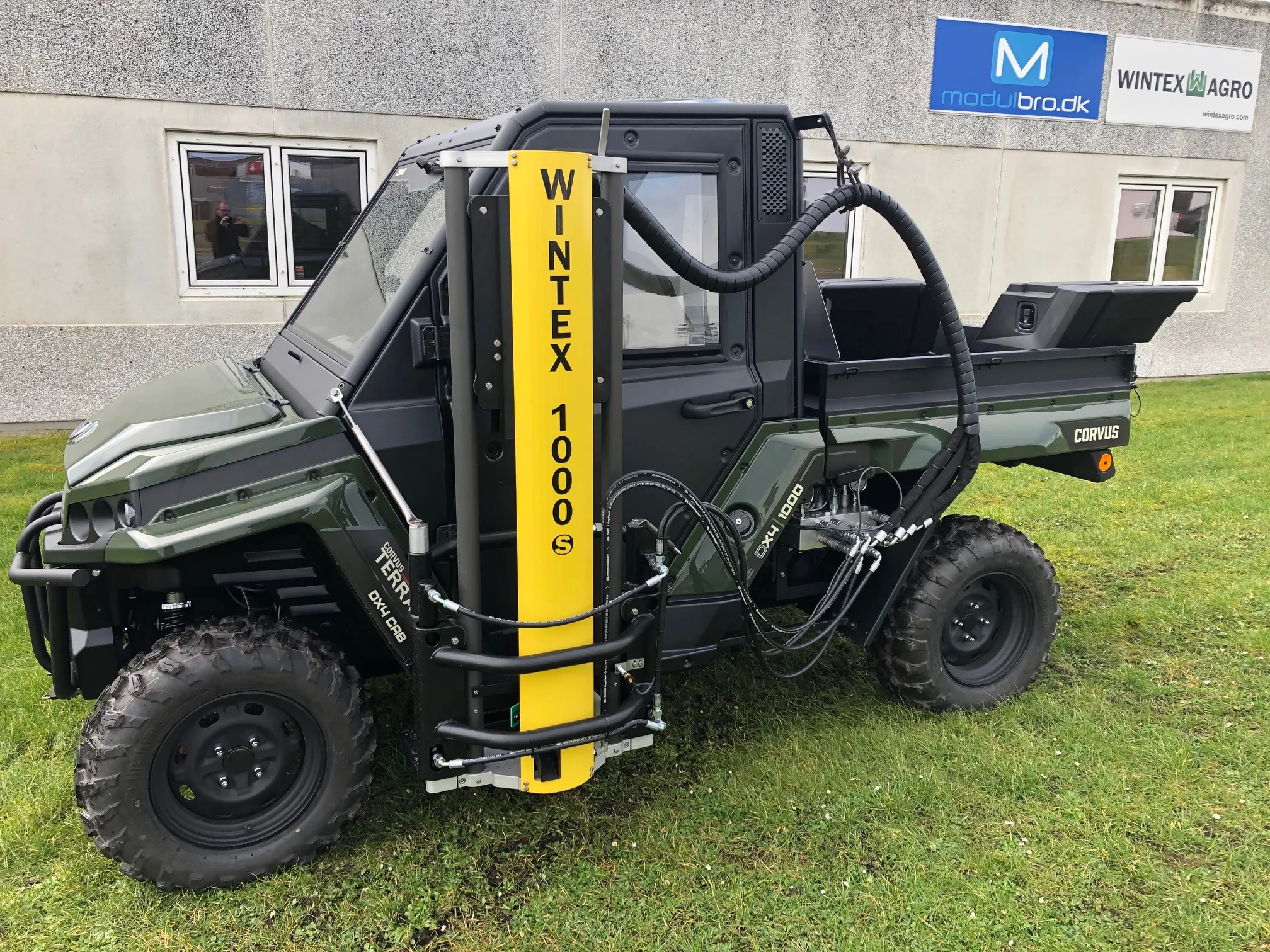 Wintex 1000 on a Corvus UTV