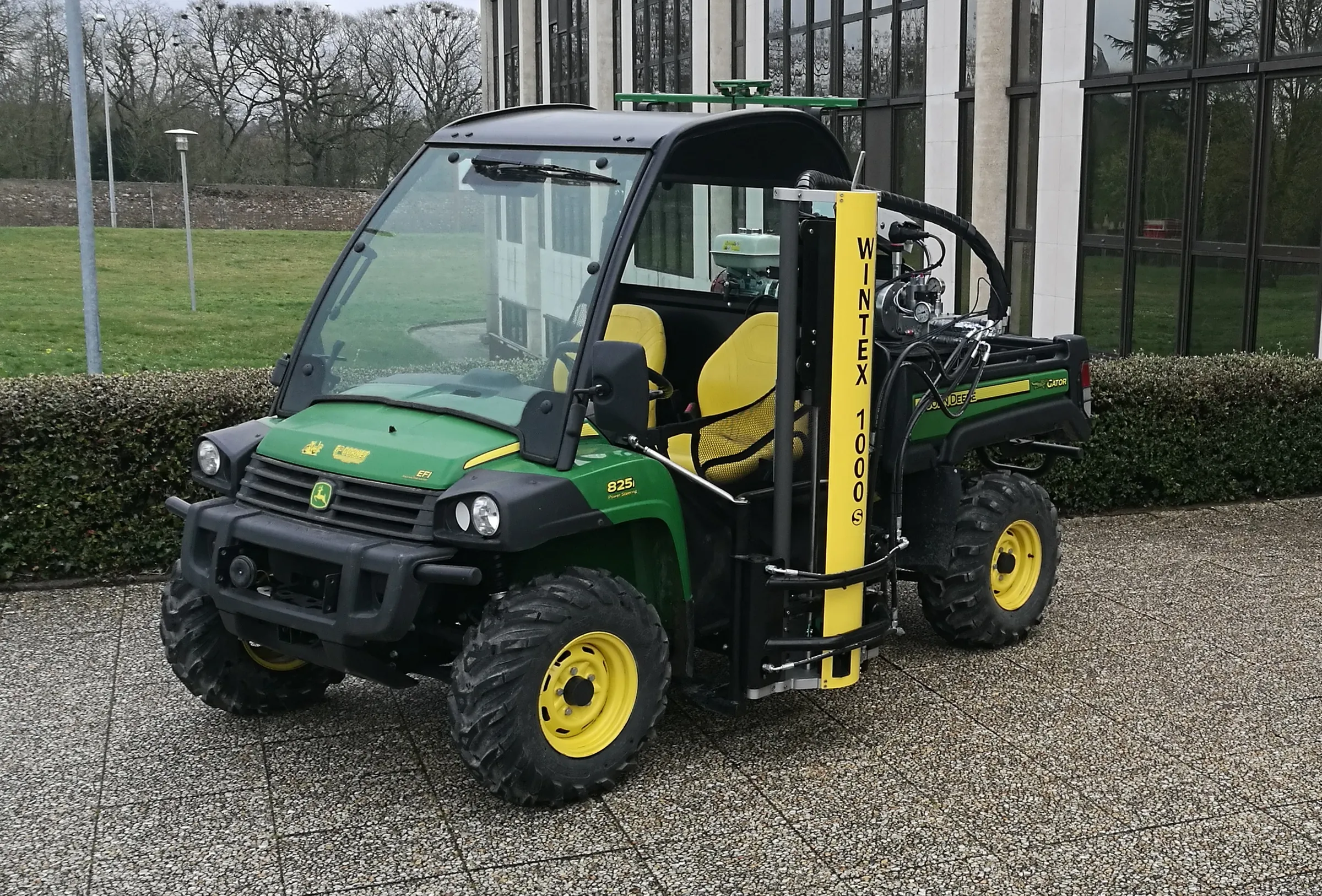 Wintex 1000s on a John Deere Gator