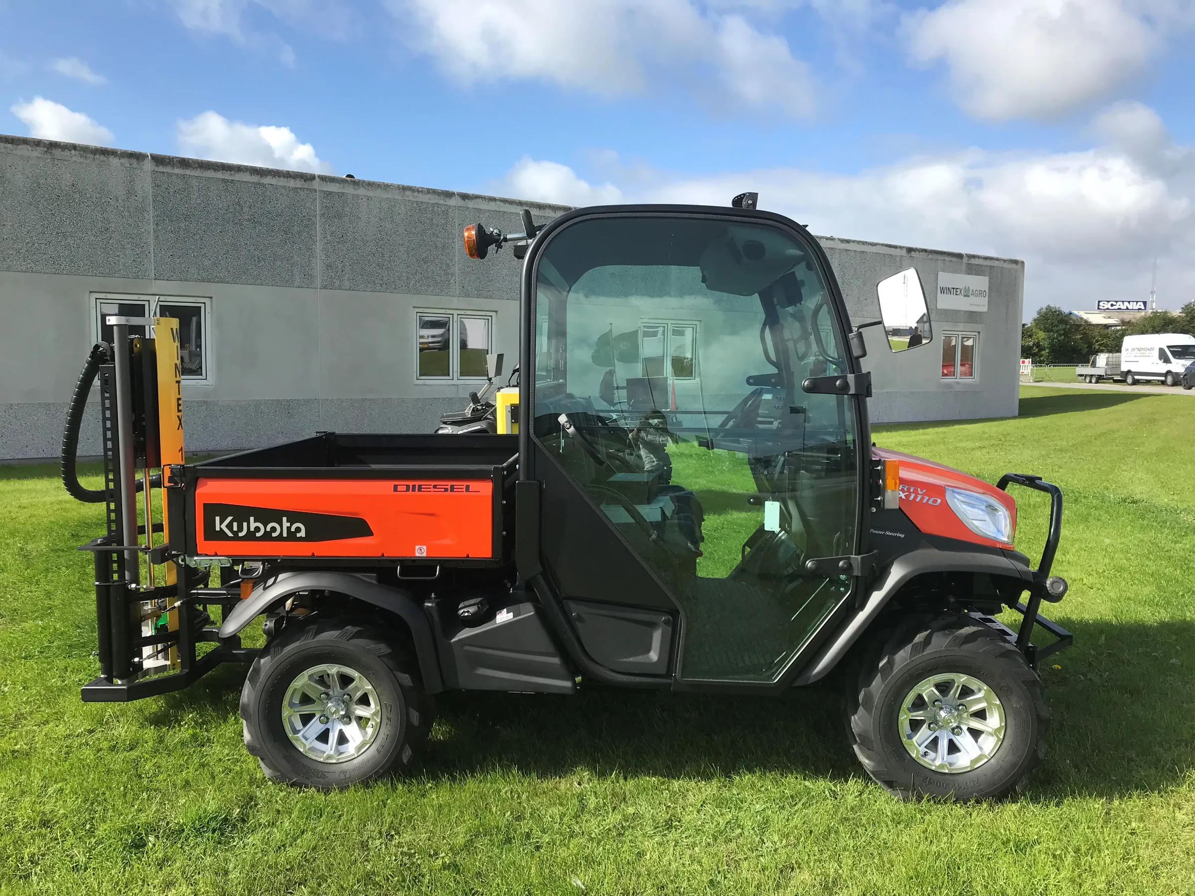 Wintex 1000s on a Kubota RTV