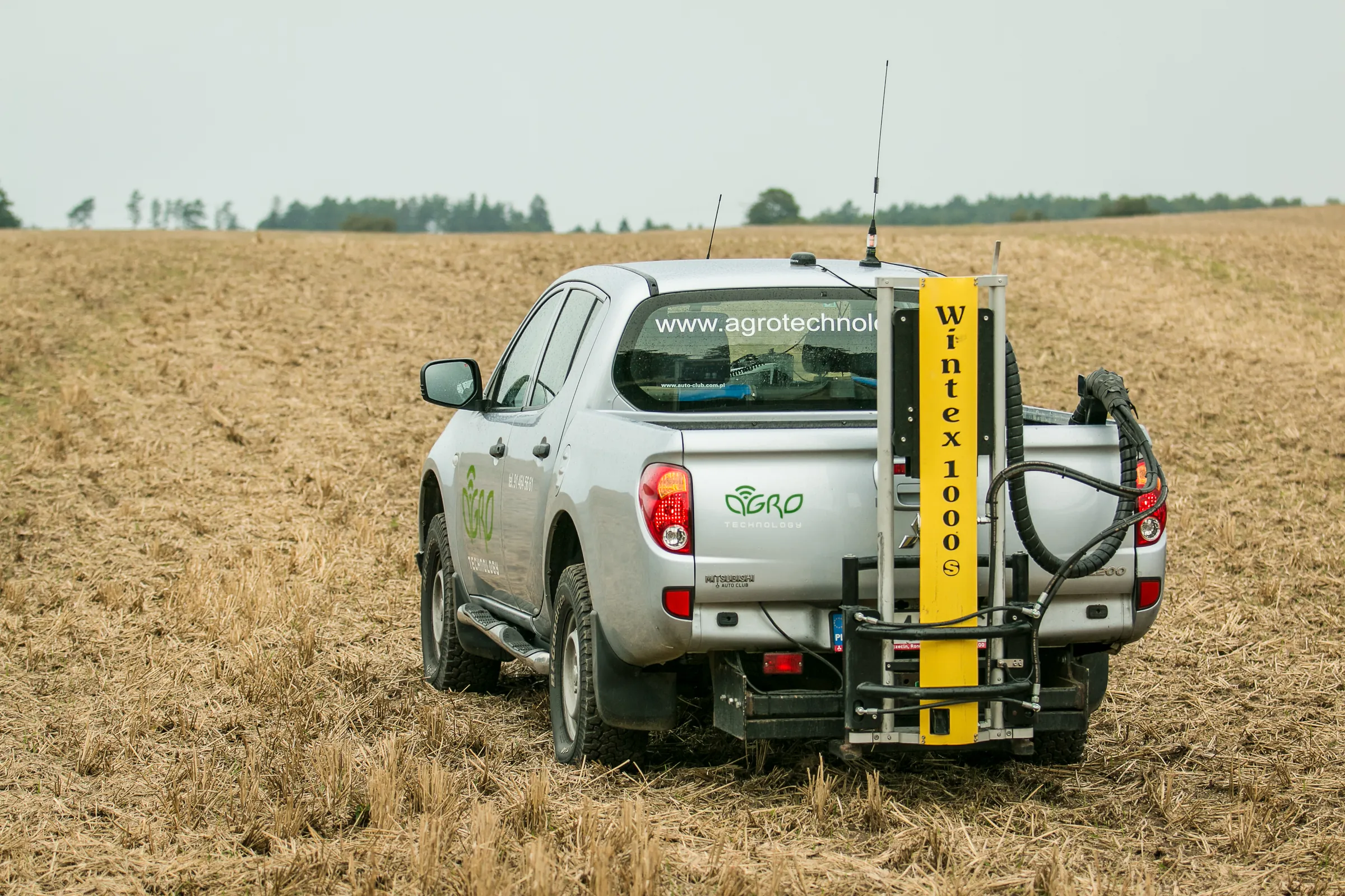 Wintex sampler on a Mitsubishi L200