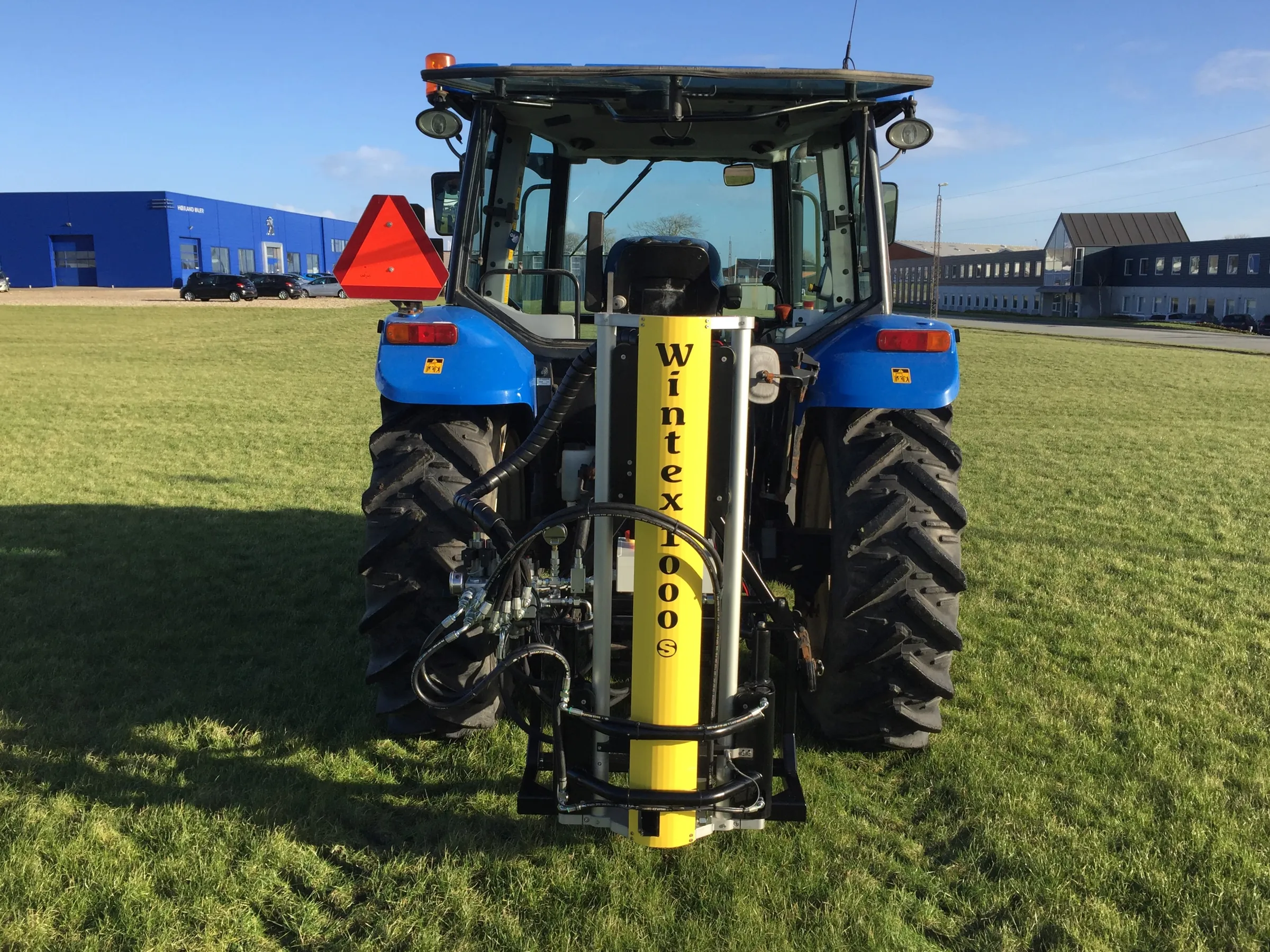 Wintex sampler on a New Holland