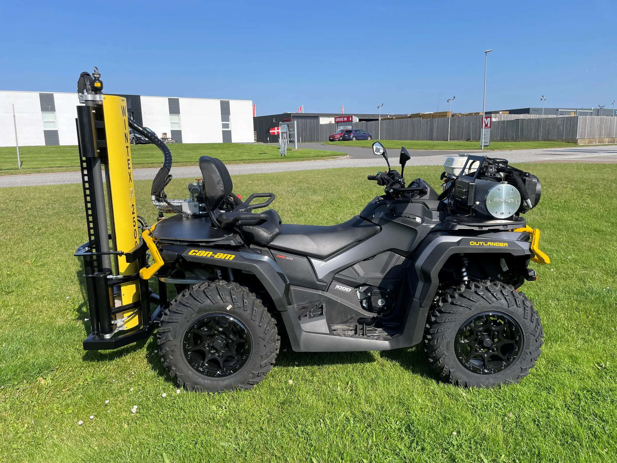 Wintex sampler on a Can-Am Outlander